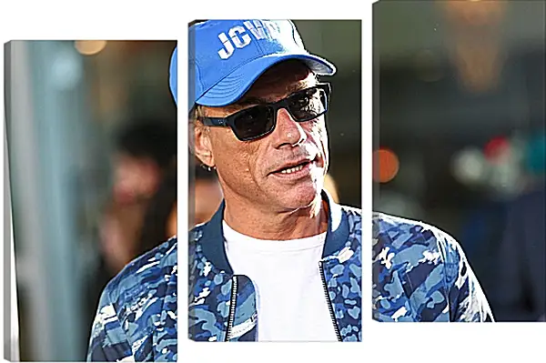 Модульная картина - Жан-Клод Ван Дамм. Jean-Claude Van Damme Модульная картина - Жан-Клод Ван Дамм. Jean-Claude Van Damme