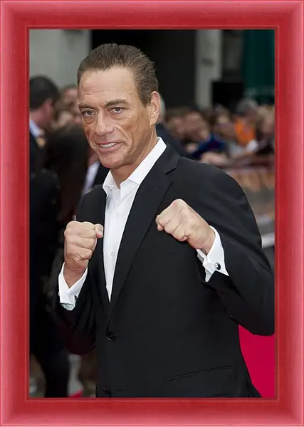 Картина в раме - Жан-Клод Ван Дамм. Jean-Claude Van Damme Картина в раме - Жан-Клод Ван Дамм. Jean-Claude Van Damme