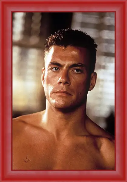 Картина в раме - Жан-Клод Ван Дамм. Jean-Claude Van Damme Картина в раме - Жан-Клод Ван Дамм. Jean-Claude Van Damme