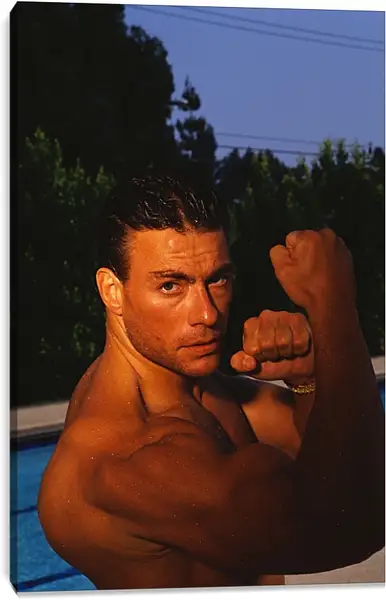 Постер на подрамнике - Жан-Клод Ван Дамм. Jean-Claude Van Damme Постер на подрамнике - Жан-Клод Ван Дамм. Jean-Claude Van Damme