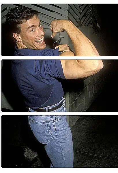 Модульная картина - Жан-Клод Ван Дамм. Jean-Claude Van Damme Модульная картина - Жан-Клод Ван Дамм. Jean-Claude Van Damme