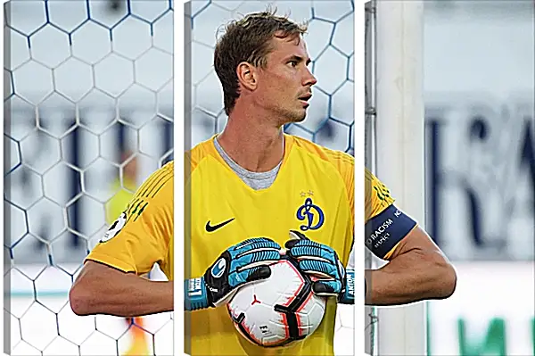 Модульная картина - Антон Шунин. ФК Динамо Москва. FC Dynamo Moscow Модульная картина - Антон Шунин. ФК Динамо Москва. FC Dynamo Moscow