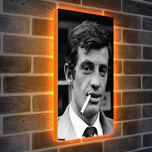 Лайтбокс световая панель - Жан-Поль Бельмондо. Jean-Paul Belmondo Лайтбокс световая панель - Жан-Поль Бельмондо. Jean-Paul Belmondo