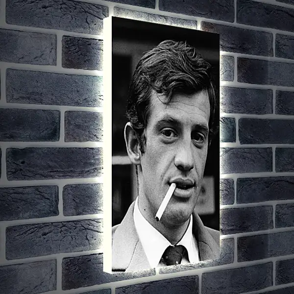 Лайтбокс световая панель - Жан-Поль Бельмондо. Jean-Paul Belmondo Лайтбокс световая панель - Жан-Поль Бельмондо. Jean-Paul Belmondo