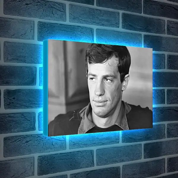 Лайтбокс световая панель - Жан-Поль Бельмондо. Jean-Paul Belmondo Лайтбокс световая панель - Жан-Поль Бельмондо. Jean-Paul Belmondo