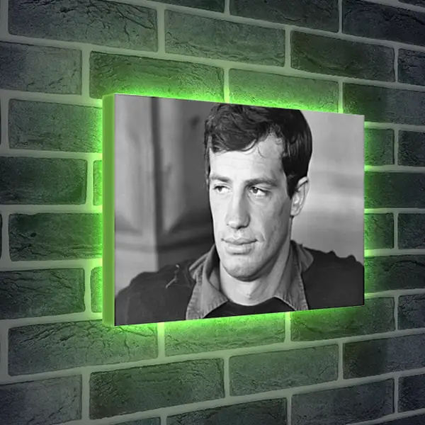 Лайтбокс световая панель - Жан-Поль Бельмондо. Jean-Paul Belmondo Лайтбокс световая панель - Жан-Поль Бельмондо. Jean-Paul Belmondo