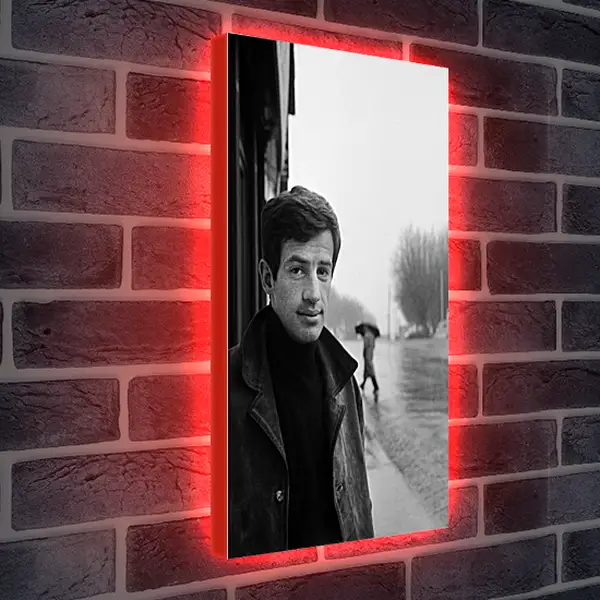 Лайтбокс световая панель - Жан-Поль Бельмондо. Jean-Paul Belmondo Лайтбокс световая панель - Жан-Поль Бельмондо. Jean-Paul Belmondo