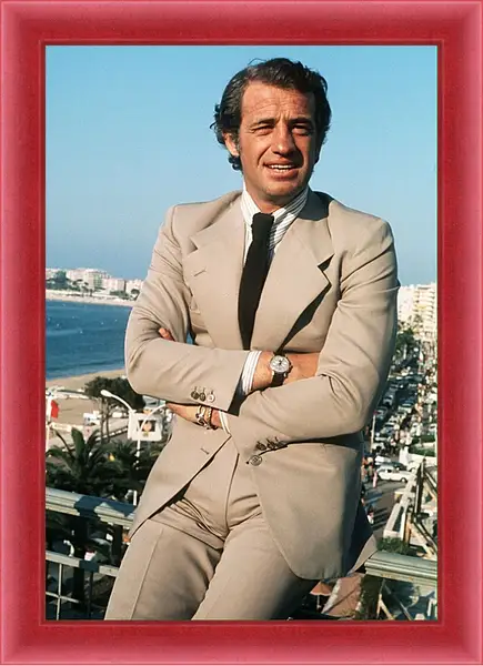 Картина в раме - Жан-Поль Бельмондо. Jean-Paul Belmondo Картина в раме - Жан-Поль Бельмондо. Jean-Paul Belmondo