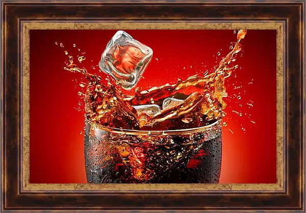 Картина в раме - Кока кола (Coca Cola) Картина в раме - Кока кола (Coca Cola)