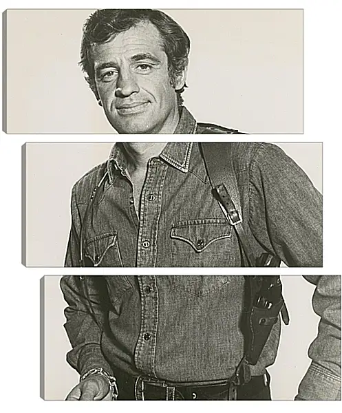 Модульная картина - Жан-Поль Бельмондо. Jean-Paul Belmondo Модульная картина - Жан-Поль Бельмондо. Jean-Paul Belmondo