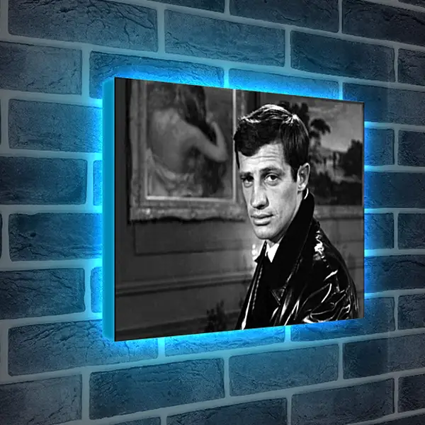 Лайтбокс световая панель - Жан-Поль Бельмондо. Jean-Paul Belmondo Лайтбокс световая панель - Жан-Поль Бельмондо. Jean-Paul Belmondo