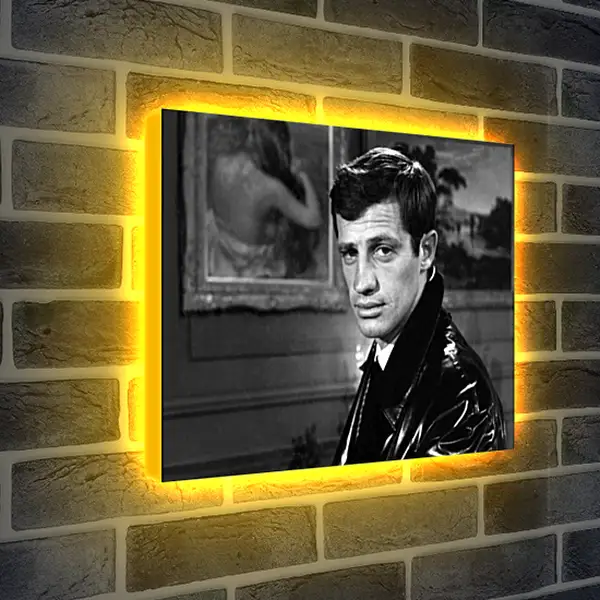 Лайтбокс световая панель - Жан-Поль Бельмондо. Jean-Paul Belmondo Лайтбокс световая панель - Жан-Поль Бельмондо. Jean-Paul Belmondo