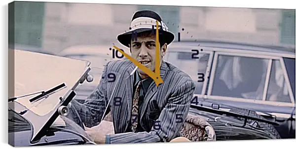Часы картина - Адриано Челентано. Adriano Celentano Часы картина - Адриано Челентано. Adriano Celentano
