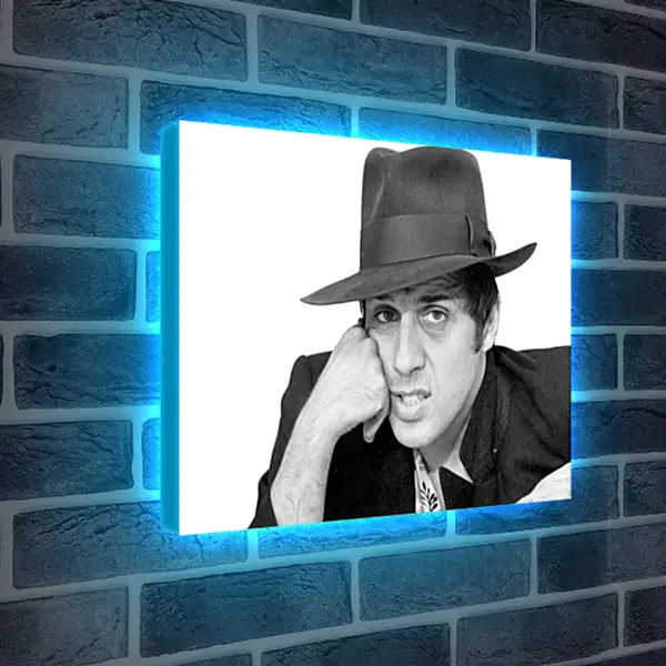 Лайтбокс световая панель - Адриано Челентано. Adriano Celentano Лайтбокс световая панель - Адриано Челентано. Adriano Celentano