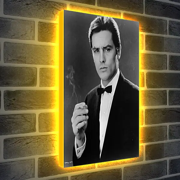 Лайтбокс световая панель - Ален Делон. Alain Delon Лайтбокс световая панель - Ален Делон. Alain Delon