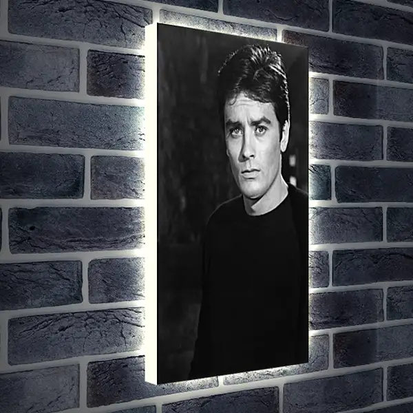 Лайтбокс световая панель - Ален Делон. Alain Delon Лайтбокс световая панель - Ален Делон. Alain Delon