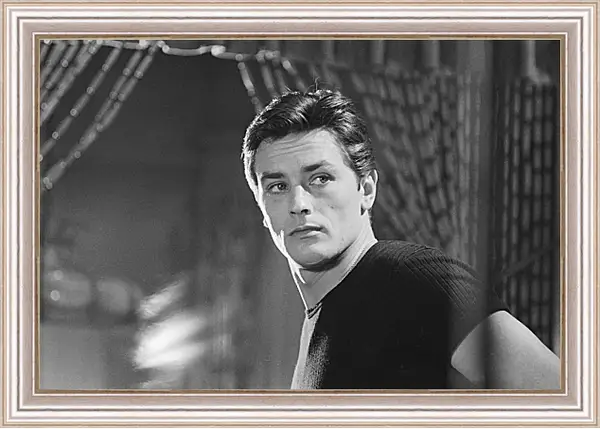 Картина в раме - Ален Делон. Alain Delon Картина в раме - Ален Делон. Alain Delon
