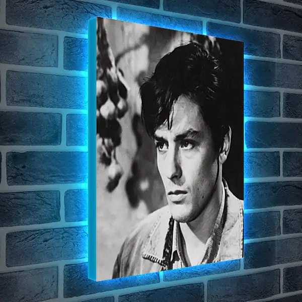 Лайтбокс световая панель - Ален Делон. Alain Delon Лайтбокс световая панель - Ален Делон. Alain Delon