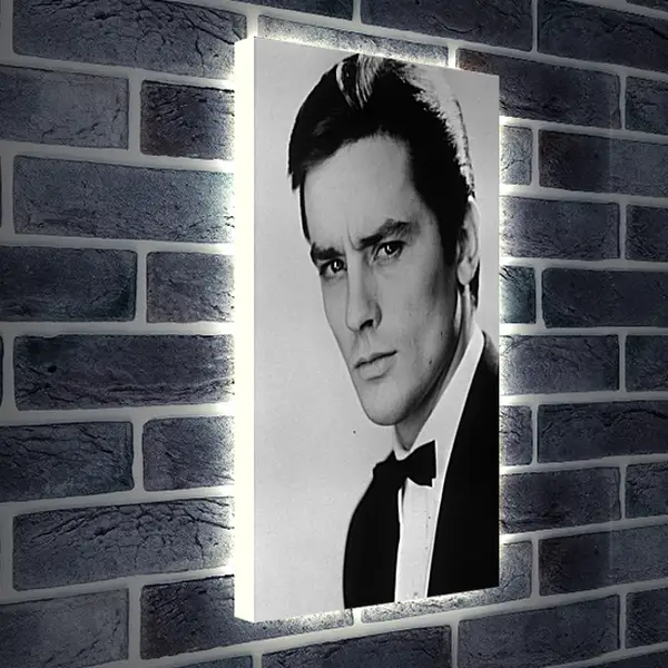 Лайтбокс световая панель - Ален Делон. Alain Delon Лайтбокс световая панель - Ален Делон. Alain Delon