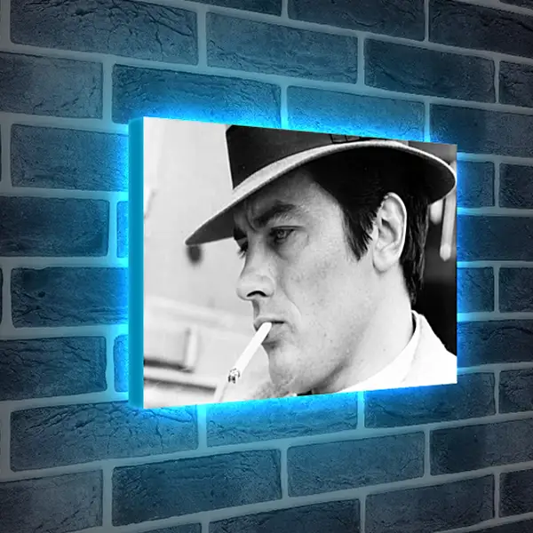 Лайтбокс световая панель - Ален Делон. Alain Delon Лайтбокс световая панель - Ален Делон. Alain Delon