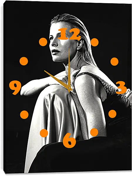 Часы картина - Ким Бейсингер. Kim Basinger Часы картина - Ким Бейсингер. Kim Basinger