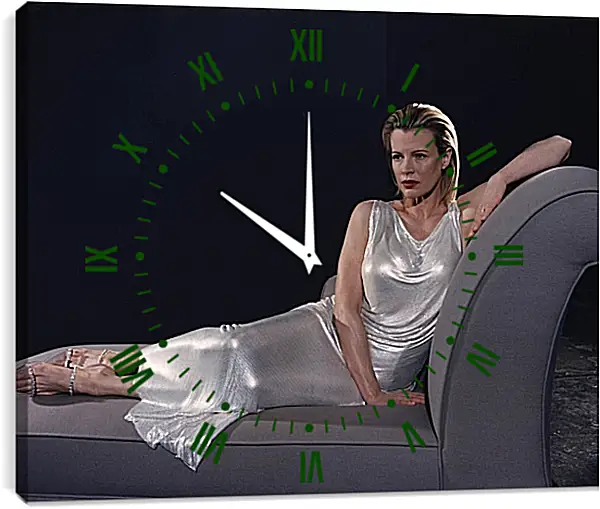 Часы картина - Ким Бейсингер. Kim Basinger Часы картина - Ким Бейсингер. Kim Basinger