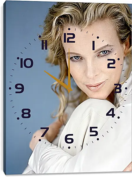 Часы картина - Ким Бейсингер. Kim Basinger Часы картина - Ким Бейсингер. Kim Basinger
