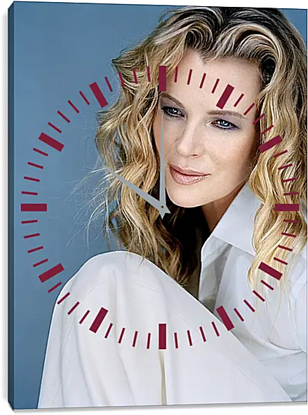 Часы картина - Ким Бейсингер. Kim Basinger Часы картина - Ким Бейсингер. Kim Basinger