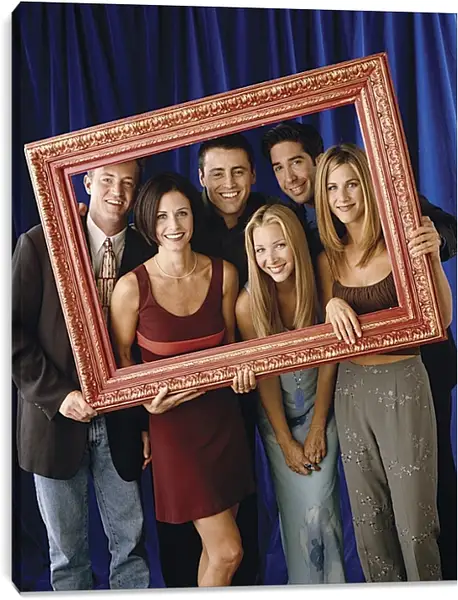 Постер на подрамнике - Друзья. Friends Постер на подрамнике - Друзья. Friends