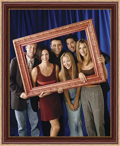 Картина в раме - Друзья. Friends Картина в раме - Друзья. Friends