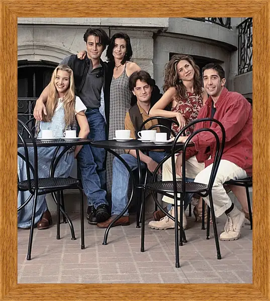 Картина в раме - Друзья. Friends Картина в раме - Друзья. Friends