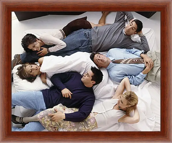 Картина в раме - Друзья. Friends Картина в раме - Друзья. Friends