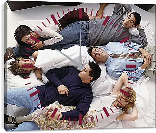 Часы картина - Друзья. Friends Часы картина - Друзья. Friends