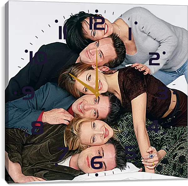 Часы картина - Друзья. Friends Часы картина - Друзья. Friends