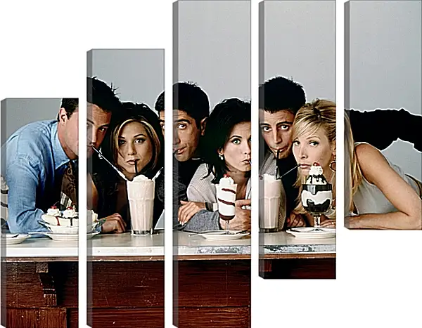 Модульная картина - Друзья. Friends Модульная картина - Друзья. Friends
