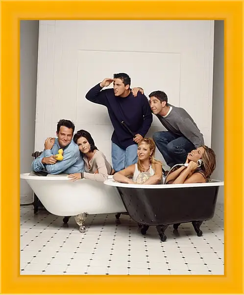 Картина в раме - Друзья. Friends Картина в раме - Друзья. Friends
