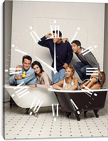 Часы картина - Друзья. Friends Часы картина - Друзья. Friends