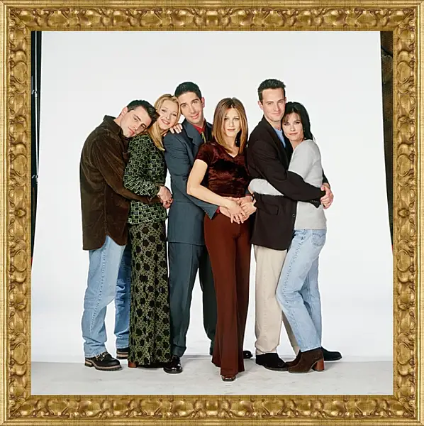 Картина в раме - Друзья. Friends Картина в раме - Друзья. Friends