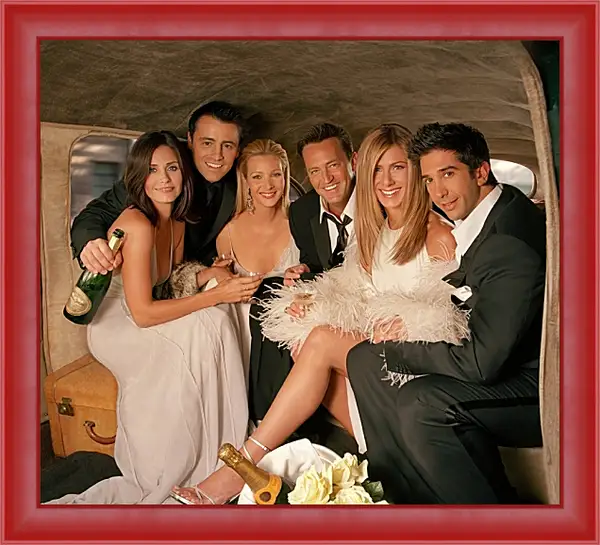 Картина в раме - Друзья. Friends Картина в раме - Друзья. Friends
