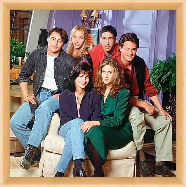 Картина в раме - Друзья. Friends Картина в раме - Друзья. Friends