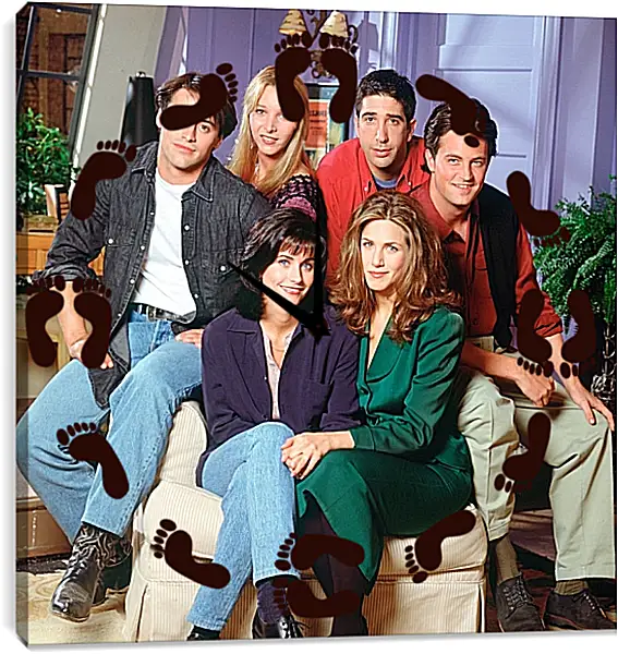 Часы картина - Друзья. Friends Часы картина - Друзья. Friends