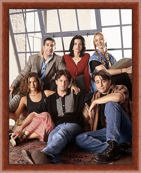 Картина в раме - Друзья. Friends Картина в раме - Друзья. Friends