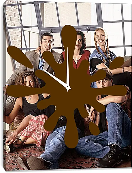 Часы картина - Друзья. Friends Часы картина - Друзья. Friends