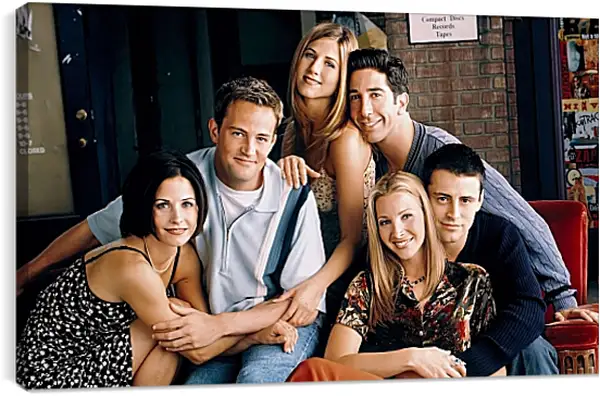 Постер на подрамнике - Друзья. Friends Постер на подрамнике - Друзья. Friends