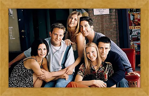 Картина в раме - Друзья. Friends Картина в раме - Друзья. Friends