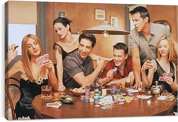 Постер на подрамнике - Друзья. Friends Постер на подрамнике - Друзья. Friends