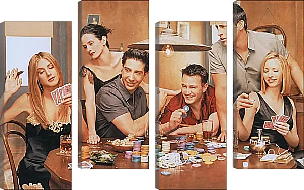 Модульная картина - Друзья. Friends Модульная картина - Друзья. Friends