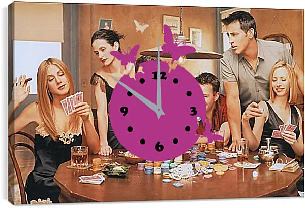 Часы картина - Друзья. Friends Часы картина - Друзья. Friends
