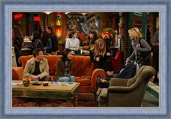 Картина в раме - Друзья. Friends Картина в раме - Друзья. Friends