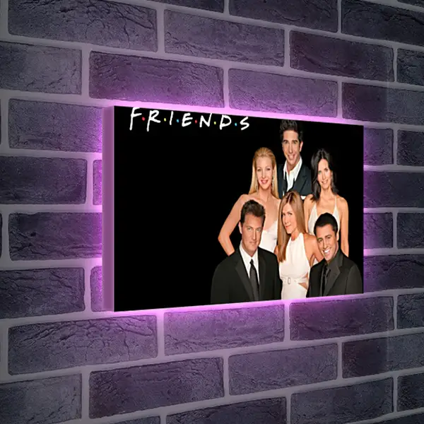 Лайтбокс световая панель - Друзья. Friends Лайтбокс световая панель - Друзья. Friends